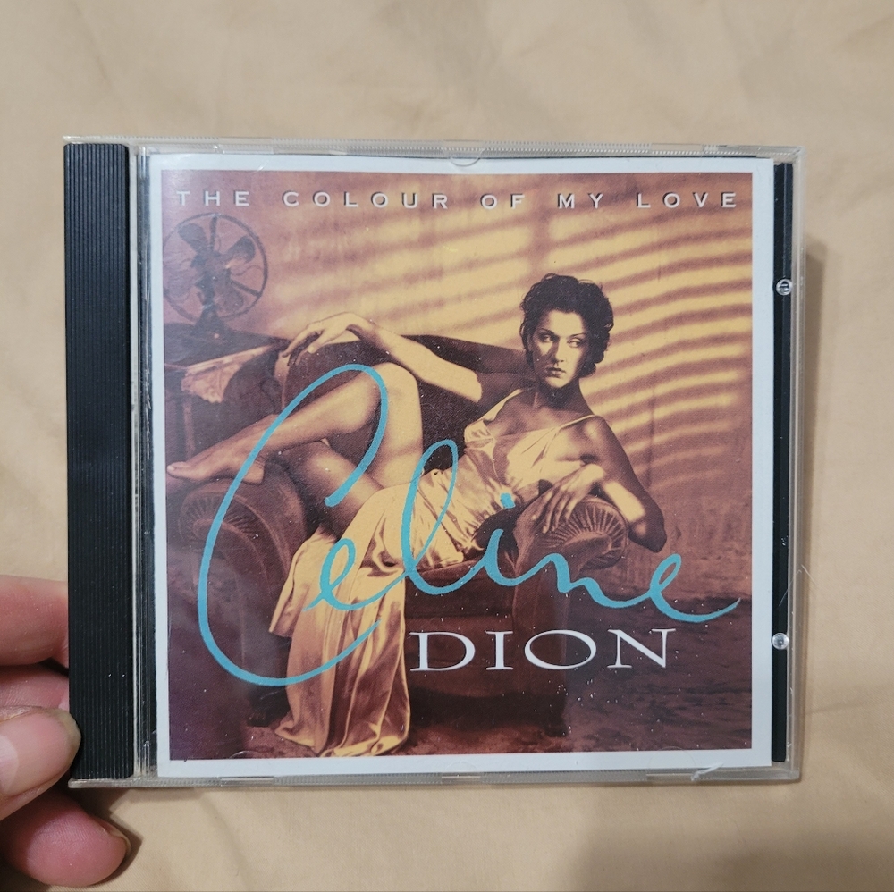 💲3️⃣ Celine Dion The Colour of My Love CD
